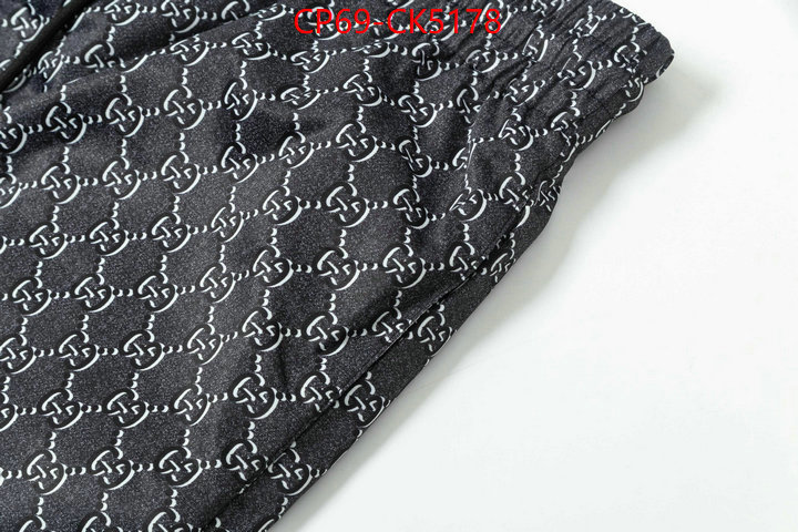 Clothing-Gucci luxury ID: CK5178 $: 69USD