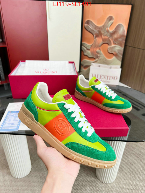 Men Shoes-Valentino high quality replica designer ID: SL1491 $: 129USD