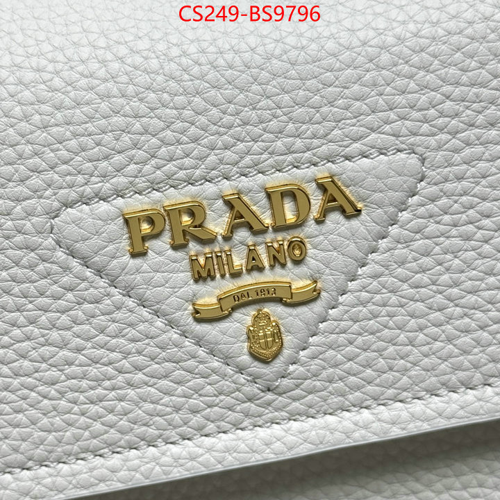 Prada Bags(TOP)-Handbag- 7 star quality designer replica ID: BS9796 $: 249USD,