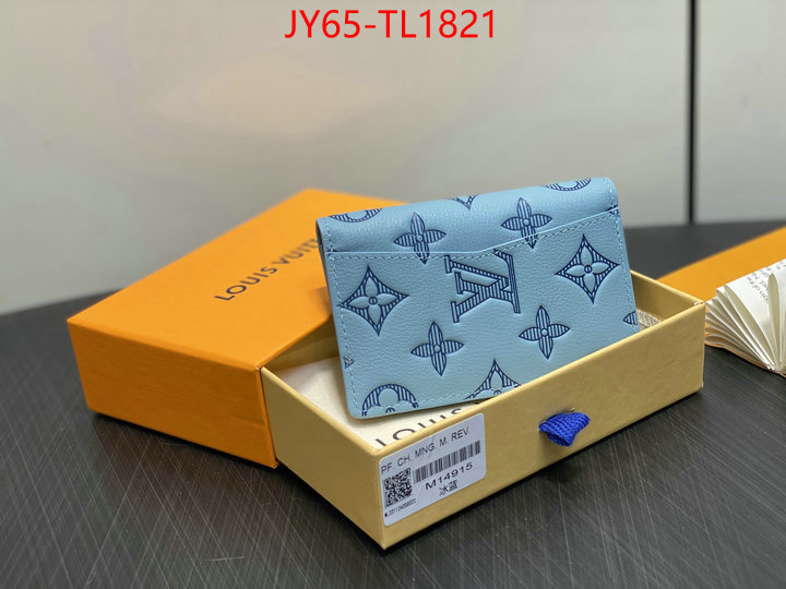LV Bags(TOP)-Wallet fashion replica ID: TL1821 $: 65USD,