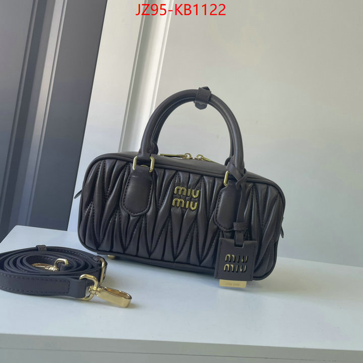 Miu Miu Bags(4A)-Handbag- 2024 replica wholesale cheap sales online ID: KB1122 $: 95USD,