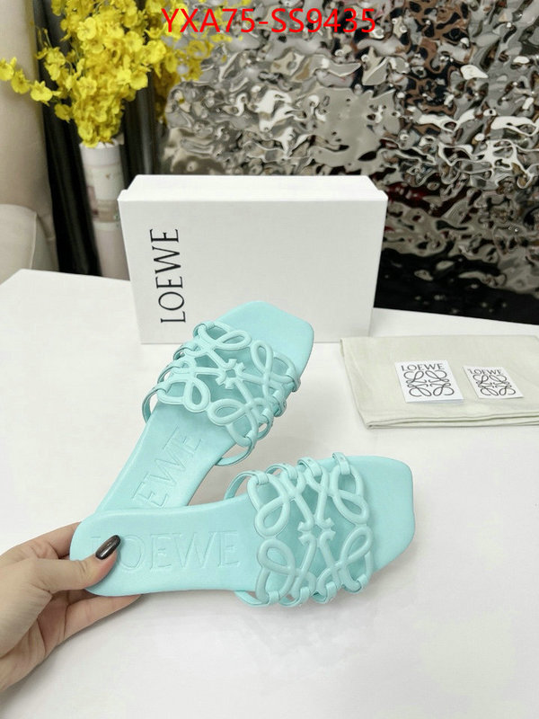 Women Shoes-Loewe high quality replica ID: SS9435 $: 75USD