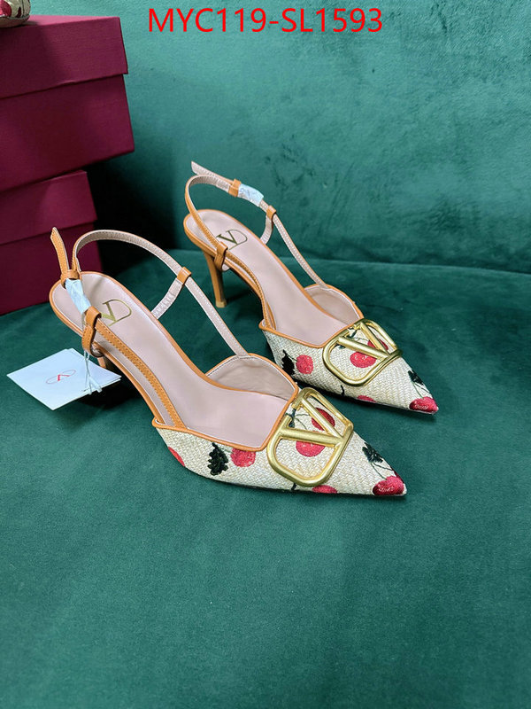 Women Shoes-Valentino designer fake ID: SL1593 $: 119USD
