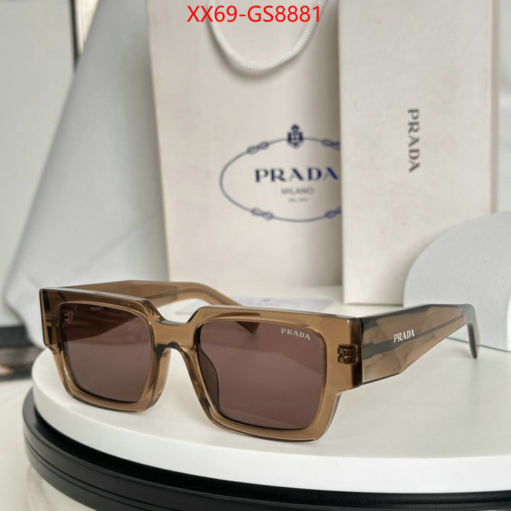 Glasses-Prada replica 1:1 ID: GS8881 $: 69USD