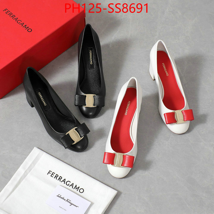 Women Shoes-Ferragamo high quality 1:1 replica ID: SS8691 $: 125USD