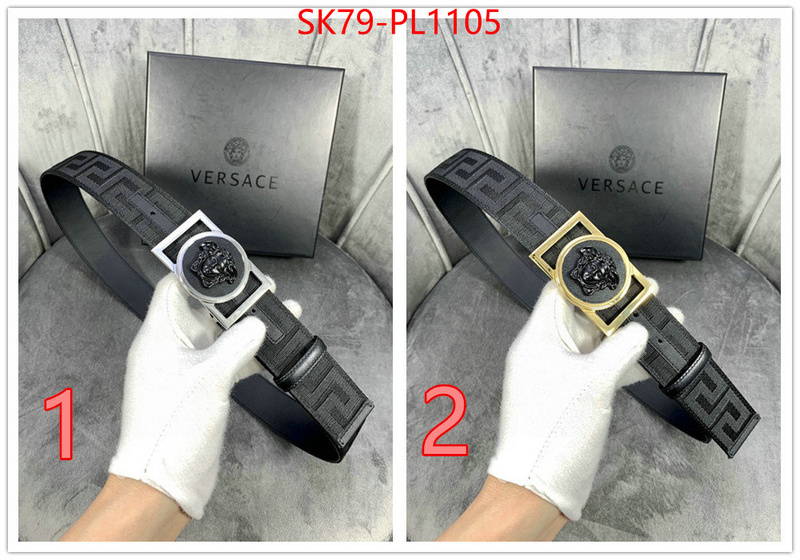 Belts-Versace buy high-quality fake ID: PL1105 $: 79USD