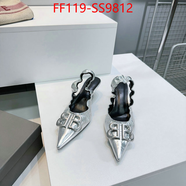 Women Shoes-Balenciaga replica 1:1 high quality ID: SS9812 $: 119USD