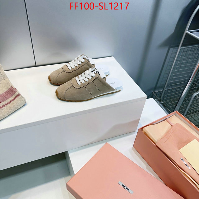 Women Shoes-Miu Miu designer 1:1 replica ID: SL1217 $: 100USD