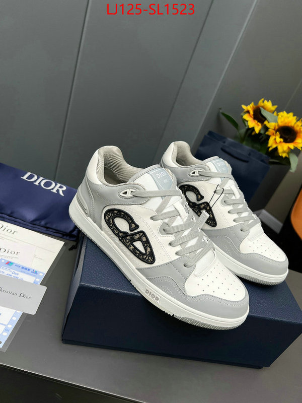 Men shoes-Dior copy aaaaa ID: SL1523 $: 125USD