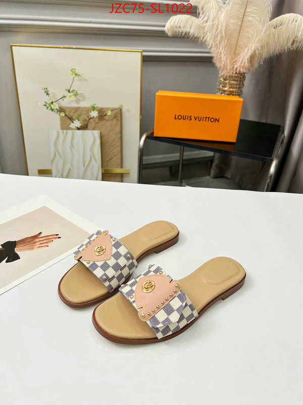 Women Shoes-LV high quality 1:1 replica ID: SL1022 $: 75USD