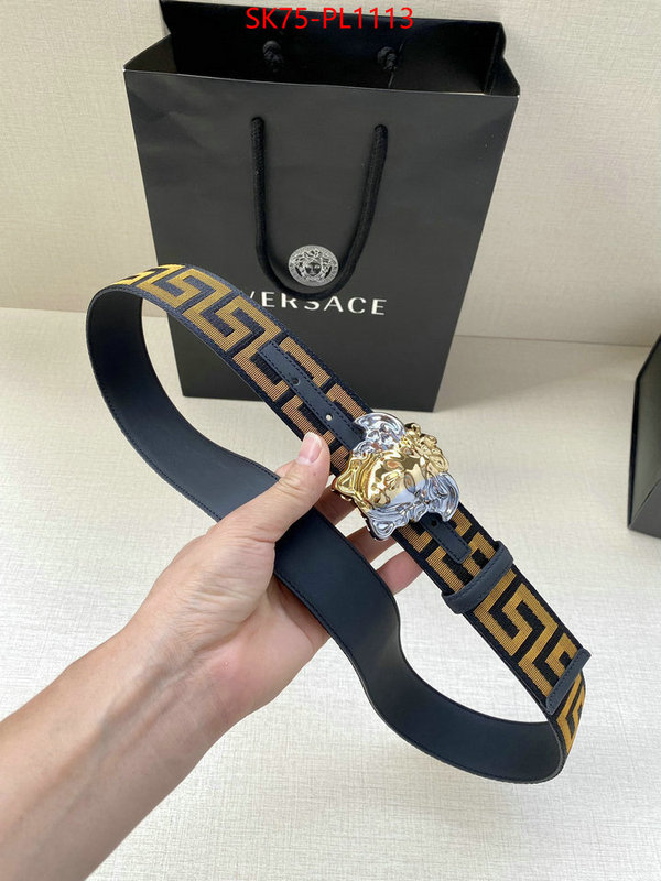 Belts-Versace replica for cheap ID: PL1113 $: 75USD