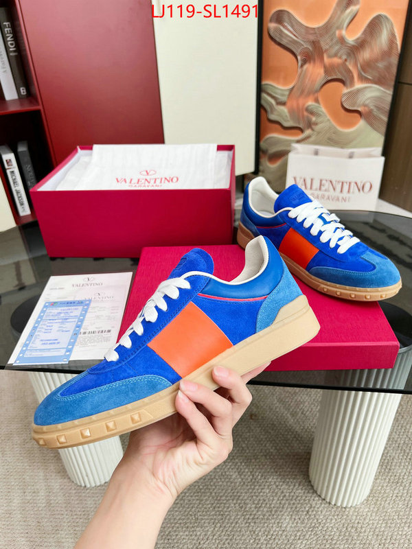 Men Shoes-Valentino high quality replica designer ID: SL1491 $: 129USD