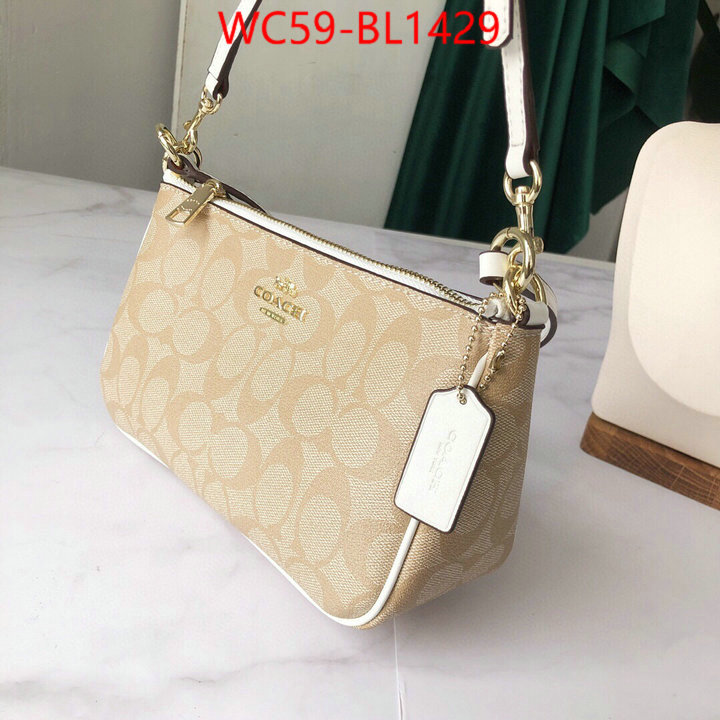 Coach Bags(4A)-Crossbody- replica wholesale ID: BL1429 $: 59USD,