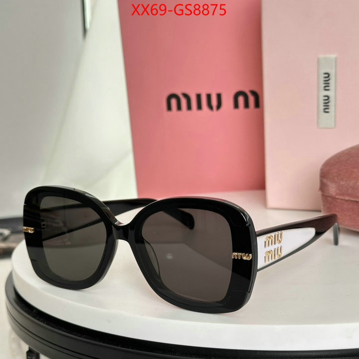 Glasses-Miu Miu best replica new style ID: GS8875 $: 69USD