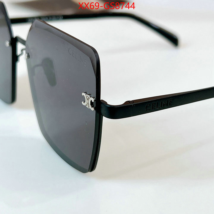 Glasses-CELINE luxury cheap ID: GS8744 $: 69USD