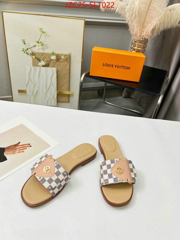Women Shoes-LV high quality 1:1 replica ID: SL1022 $: 75USD