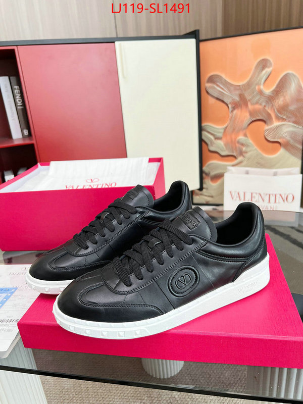 Men Shoes-Valentino high quality replica designer ID: SL1491 $: 129USD