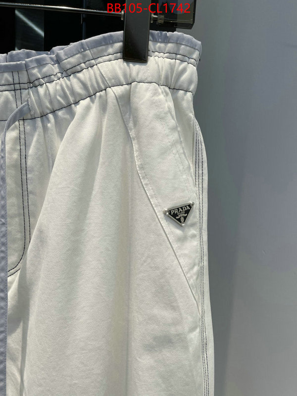 Clothing-Prada wholesale 2024 replica ID: CL1742 $: 105USD