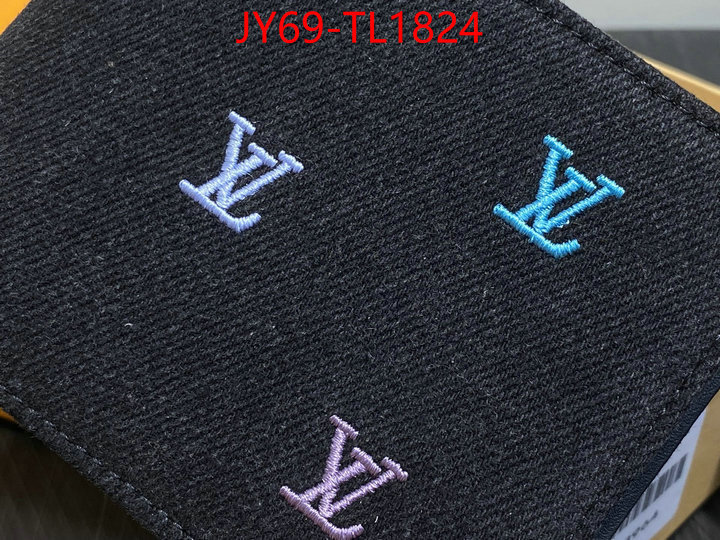 LV Bags(TOP)-Wallet what ID: TL1824 $: 69USD,