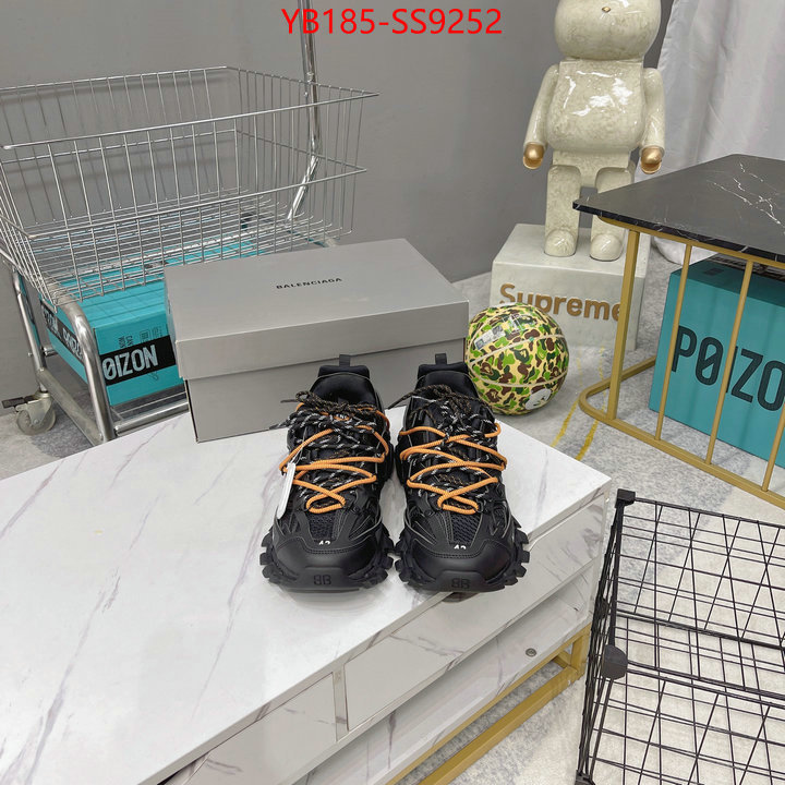 Men Shoes-Balenciaga top quality fake ID: SS9252 $: 185USD