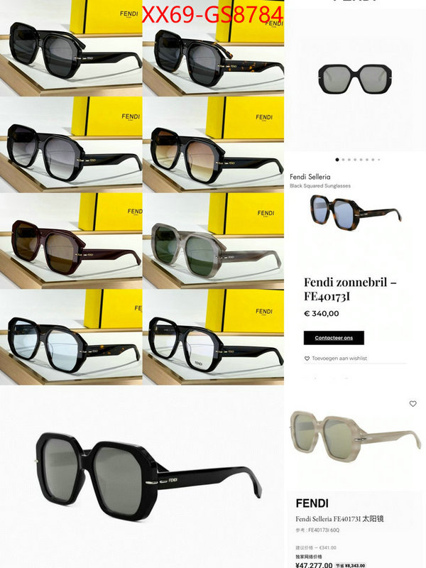 Glasses-Fendi best knockoff ID: GS8784 $: 69USD