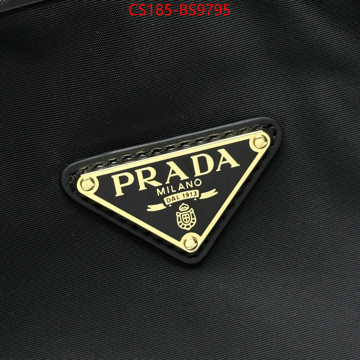 Prada Bags(TOP)-Handbag- replica us ID: BS9795 $: 185USD,