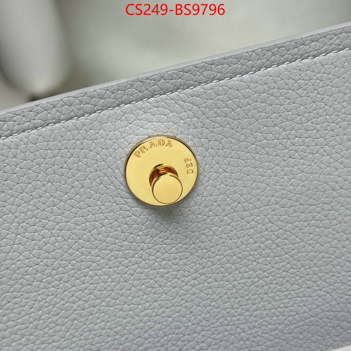Prada Bags(TOP)-Handbag- 7 star quality designer replica ID: BS9796 $: 249USD,