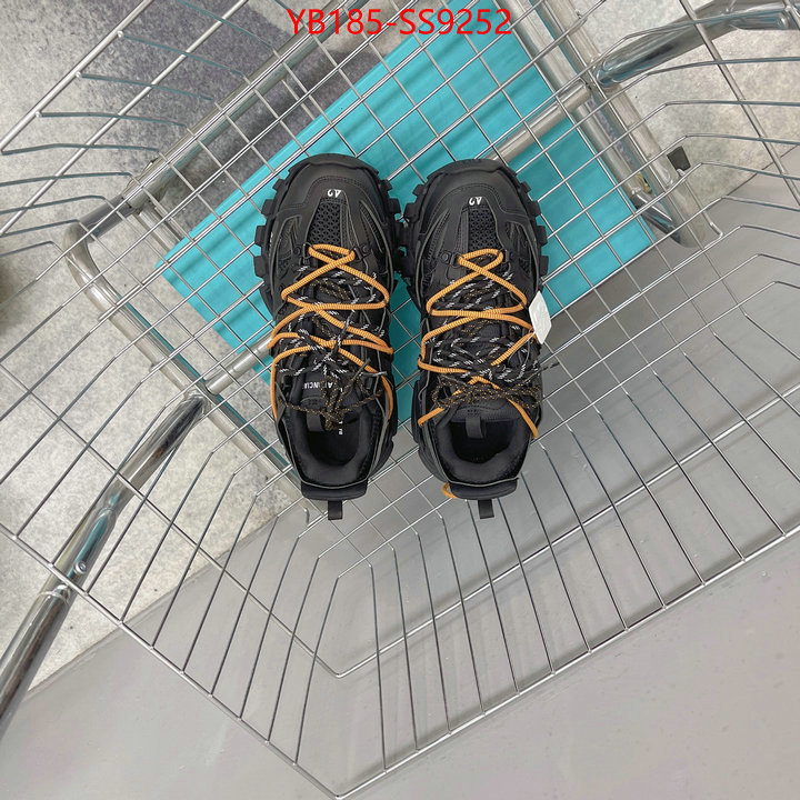 Men Shoes-Balenciaga top quality fake ID: SS9252 $: 185USD