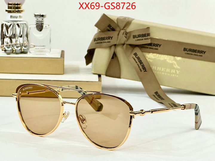 Glasses-Burberry replica 1:1 high quality ID: GS8726 $: 69USD