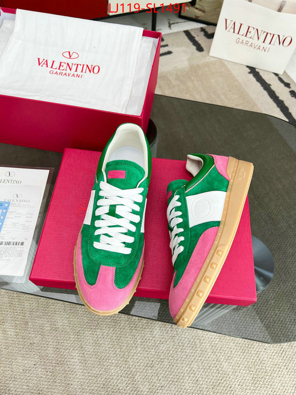 Men Shoes-Valentino high quality replica designer ID: SL1491 $: 129USD
