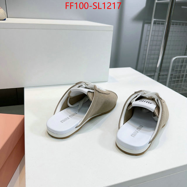 Women Shoes-Miu Miu designer 1:1 replica ID: SL1217 $: 100USD