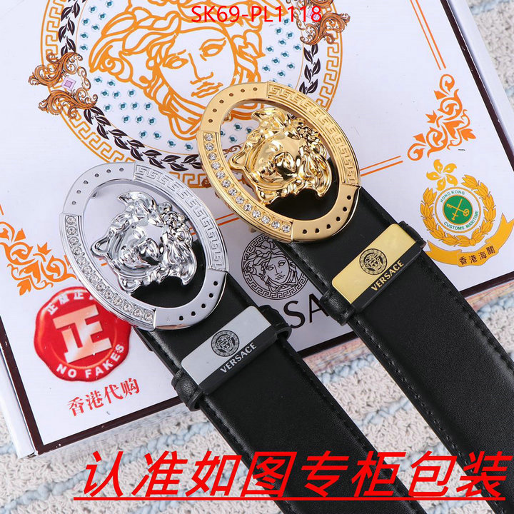 Belts-Versace luxury cheap ID: PL1118 $: 69USD