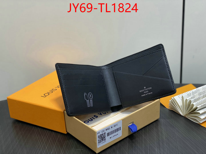 LV Bags(TOP)-Wallet what ID: TL1824 $: 69USD,