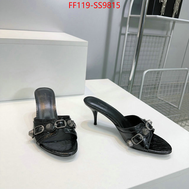 Women Shoes-Balenciaga fake aaaaa ID: SS9815 $: 119USD