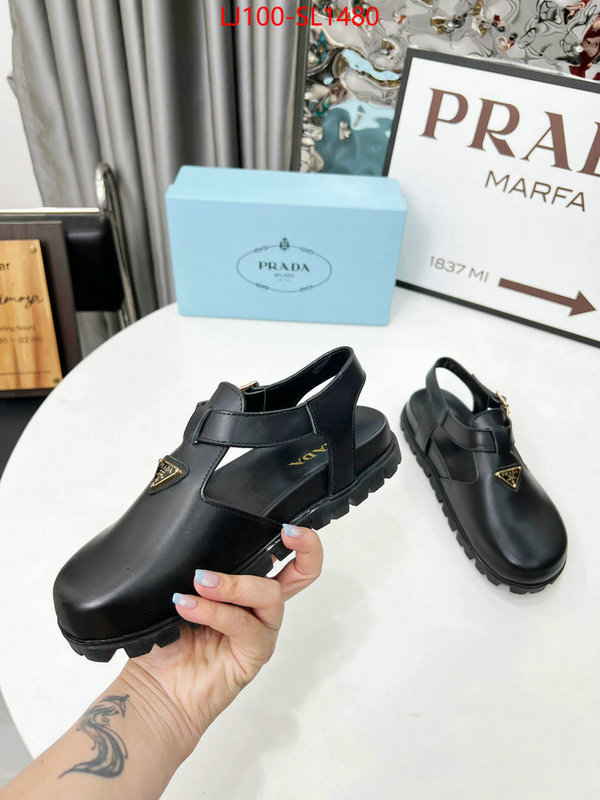 Women Shoes-Prada luxury fake ID: SL1480 $: 100USD