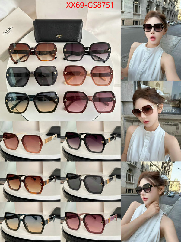 Glasses-CELINE what best designer replicas ID: GS8751 $: 69USD