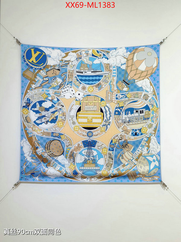 Scarf-LV brand designer replica ID: ML1383 $: 69USD