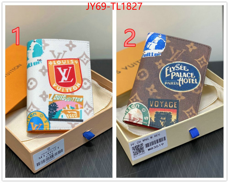 LV Bags(TOP)-Wallet replica online ID: TL1827 $: 69USD,