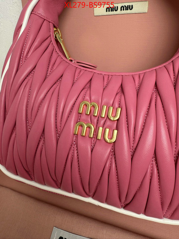 Miu Miu Bags(TOP)-Crossbody- replica aaaaa+ designer ID: BS9755 $: 279USD,