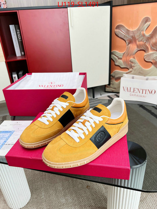 Men Shoes-Valentino high quality replica designer ID: SL1491 $: 129USD