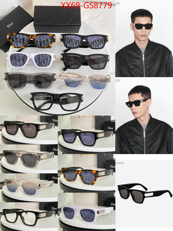Glasses-Dior 1:1 replica ID: GS8779 $: 69USD