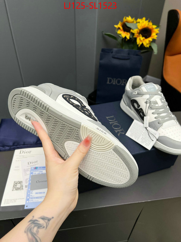 Men shoes-Dior copy aaaaa ID: SL1523 $: 125USD