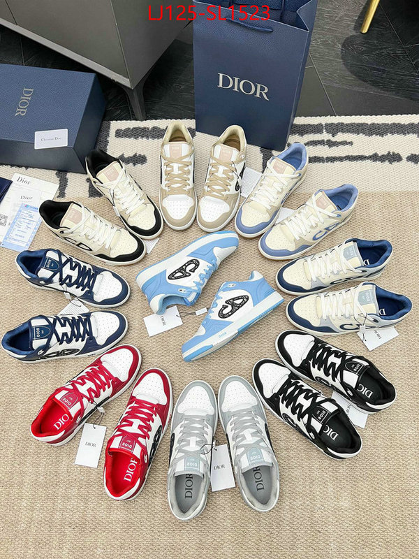 Men shoes-Dior copy aaaaa ID: SL1523 $: 125USD
