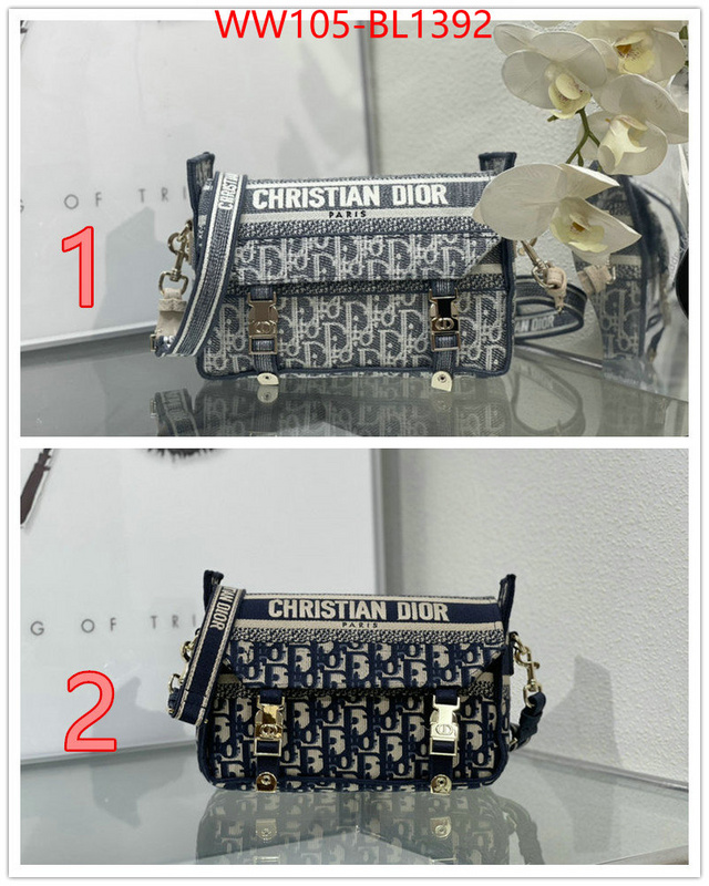 Dior Bags(4A)-Crossbody- what's best ID: BL1392 $: 105USD,