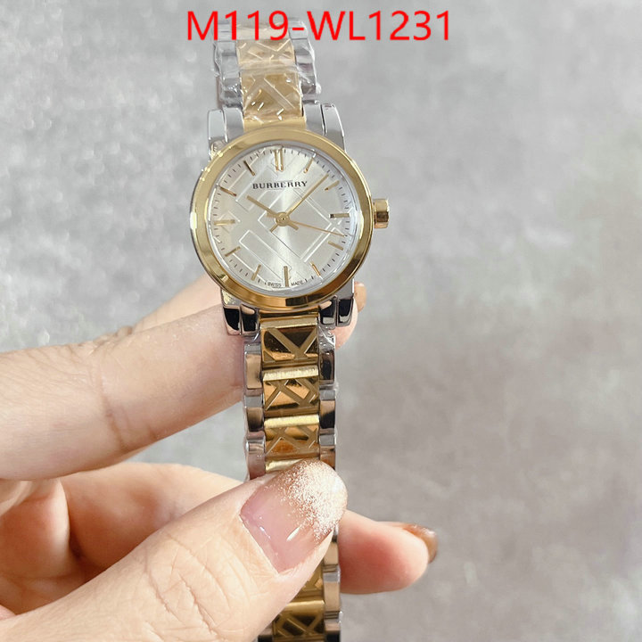 Watch(4A)-Burberry replica every designer ID: WL1231 $: 119USD