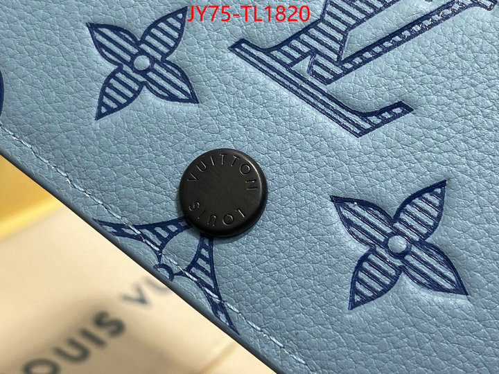 LV Bags(TOP)-Wallet hot sale ID: TL1820 $: 75USD,