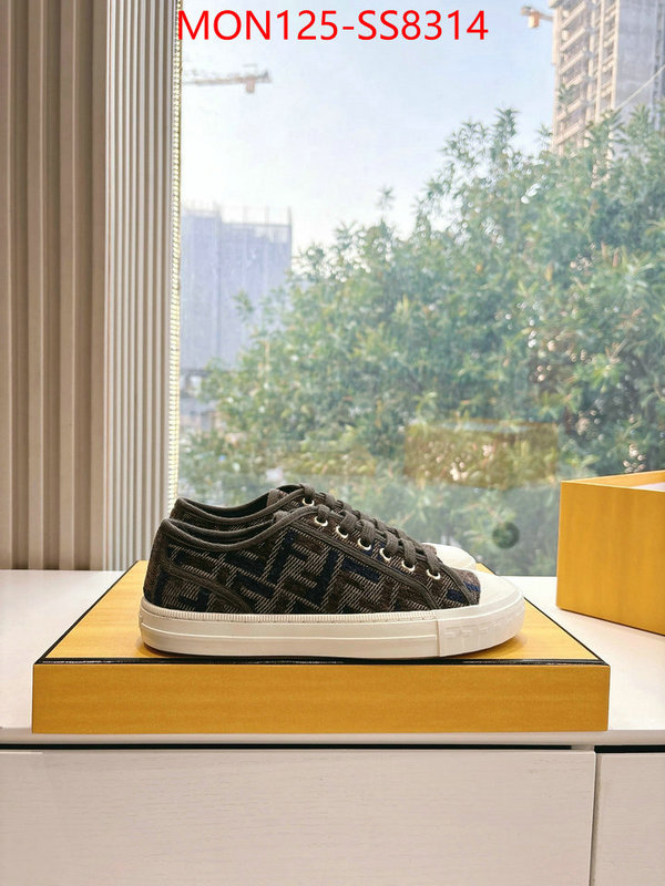 Men Shoes-Fendi best aaaaa ID: SS8314 $: 125USD