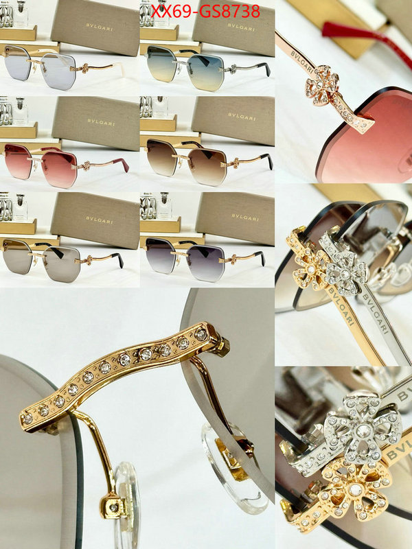 Glasses-Bvlgari aaaaa+ replica designer ID: GS8738 $: 69USD