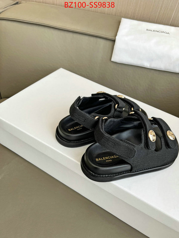 Women Shoes-Balenciaga exclusive cheap ID: SS9838 $: 100USD