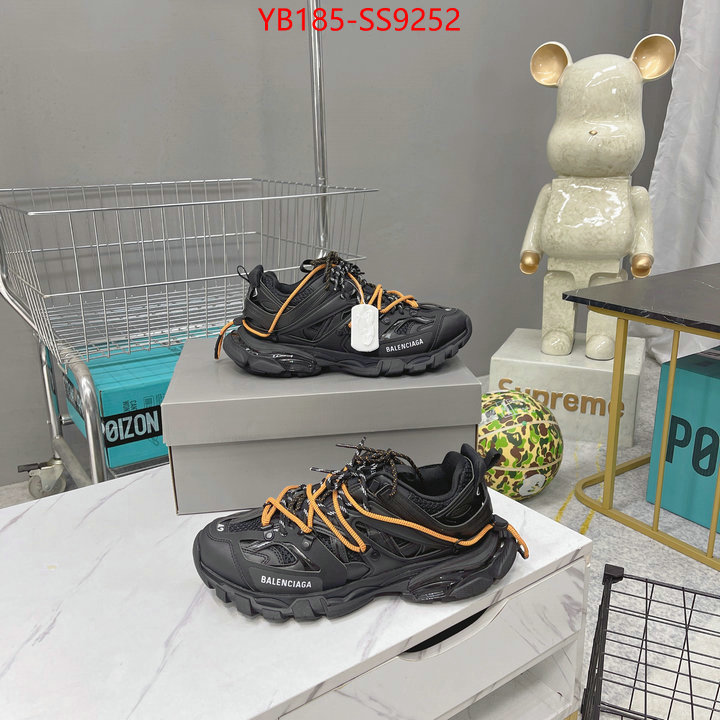 Men Shoes-Balenciaga top quality fake ID: SS9252 $: 185USD